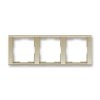 Rámeček trojnásobný, vodorovný šampaňská 3901F-A00130 33