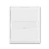 Kryt spínače jednoduchý s popisovým pole bílá/bílá 3558E-A00610 03