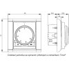 Termostat univerzální s otočným nastavením šampaňská 3292E-A10101 33