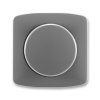 Kryt stmívače s otočným ovladačem, s upevňovací maticí kouřová šedá 3294A-A123 S2