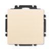 Přepínač křížový s krytem, řazení 7 krémová 3557G-A07340 C1 Tlačítko
