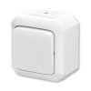 Spínač č.6 jednonásobný , plast, IP 3558N-C06510 B