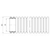 TRUBKA KOPOFLEX 75 černá/UV STABILNÍ KF 09075_UVFA