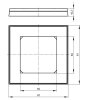 Rámeček jednonásobný macchiato/bílá 3901H-A05010 18
