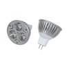 Barevná LED žárovka MR16 3x1W60 (Varianta Červená)