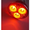 Barevná LED žárovka GU10 3x1W60