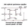 T spojka pro 3F lištu
