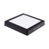BPS18 LED panel 18W přisazený černý čtverec (Varianta Teplá bílá)
