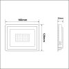 LED reflektor LEVE 30W (Varianta Teplá bílá)