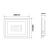 LED reflektor LEVE 150W (Varianta Teplá bílá)
