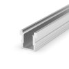 LED profil P24-1 pochozí vysoký stříbrný (Varianta Profil bez krytu 1m)