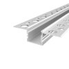 LED profil GK18-3 stříbrný do SDK, profil bez krytu 2m 095131 T-LED