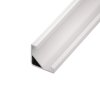LED profil R6W bílý rohový 16*16 (Varianta Profil bez krytu 1m)