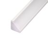 LED profil R6W bílý rohový 16*16 (Varianta Profil bez krytu 1m)