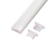 Koncovka profilu Mikro 2 bílá (Varianta Plná)