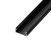 LED profil N14C nástěnný černý (Varianta Profil bez krytu 1m)
