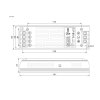 LED zdroj 12V 100W NPZ-12-100 vnitřní