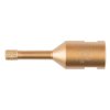 děrovka s diamantovým zrnem 8mm (se závitem M14 pro úhlovou brusku)=newD-79924