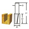 Drážkovací fréza 2 břit stopka 6 mm,10x25,4x57 mm