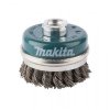 miskovitý kartáč z ocelového drátu,splétaný drát 0,5mm,60mm