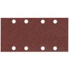 papír brusný suchý zip 93x185mm 8 děr K180, 10ks