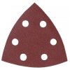 papír brusný suchý zip 94x94x94mm 6 děr K60, 50ks