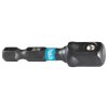 torzní adaptér 1/4" IMPACT BLACK, čtyřhran 3/8", 50mm