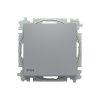 Přepínač střídavý, s krytem, řazení 6, IP44 (Barva šedá)