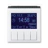 Hodiny spínací programovatelné (ovládací jednotka) (Barva bílá/kouřová černá)