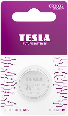 Tesla_CR2032_blister_1pc_front_transparent
