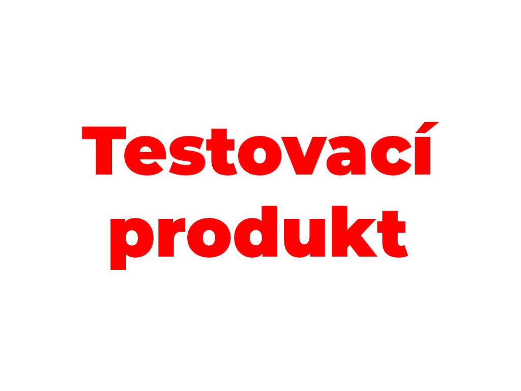testovací produkt