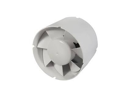 1903026 150VKO1T Ventilátor axiálny potrubný O 150mm, plastový, do potrubia, časový spínač