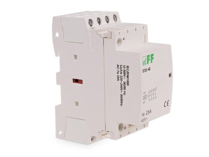 1613106 ST25-40 Stýkač 2 mod. na DIN lištu, 230V AC, 25A, AC1 9kW / AC3 2,2kW, 4x zap.kontakt