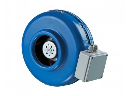 Ventilátor radiálny potrubný VKM 200EC kovový, EC-motor, O198mm, 842m3/h, 86W, 230V AC, IP X4