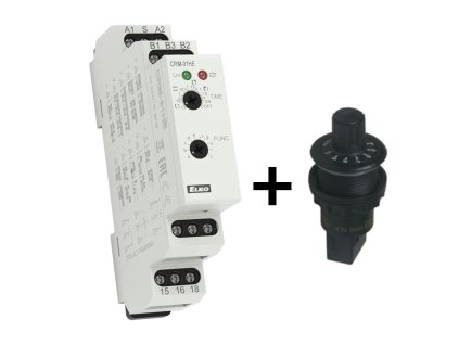 ELKO CRM-91HE/UNI+potenciometer Rele multifuncne casove