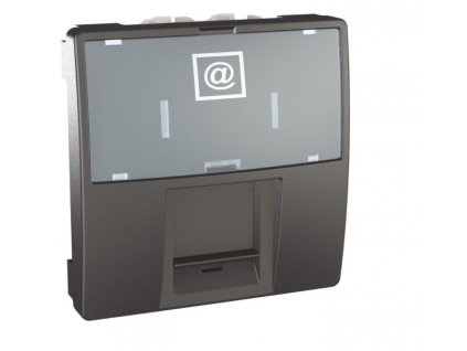 SCHNEIDER MGU3.413.12 ZÁSUVKA DÁT. 1xRJ45 5E FTP UNICA GRAF.