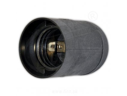 Objimka E27/80 C plast cierna