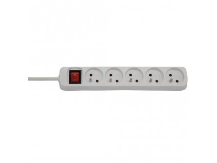 BRENNENSTUHL 1152311325 Eco-Line zásuvková lišta s vypínačom 16A 3m-5z - biela