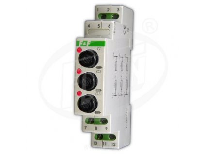 Púzdro poistkové BZ-3 so signalizaciou prepálenia pre tri poistky 5x20mm