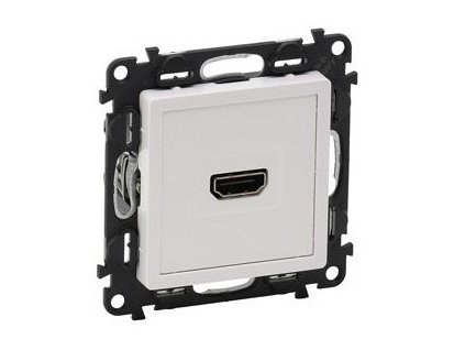 LE 753171 VALL ZASUVKA A/V HDMI BIELA
