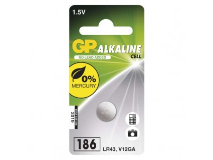EMOS B13861 Alkalická gombíková batéria GP LR43 (186F)
