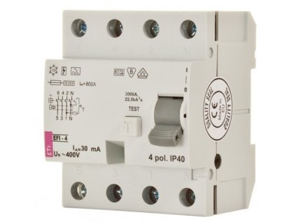 ETI 002062145 chranic 80A/4polovy 80/4/0,03 bez istica