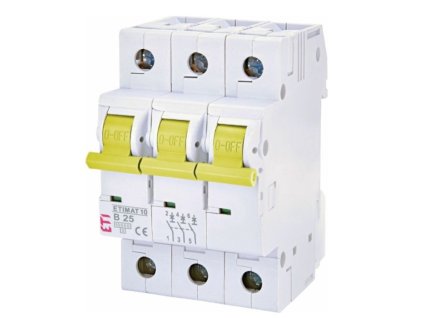 ETI 002100318 COLOUR 25/3/B 10kA
