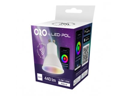 Ziarovka ORO LED WIFI GU10 5,5W RGBW