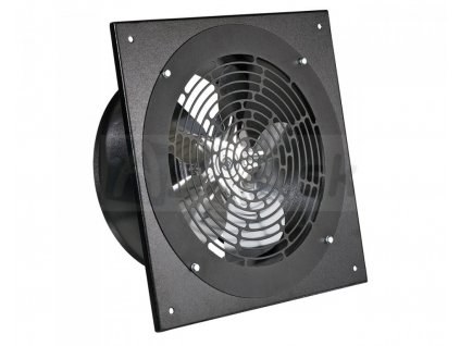 OV1 315 Priemyselný axiálny ventilátor, kovový, štvorhranná príruba, O 312 mm