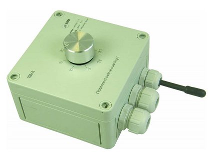 ELKO TEV-3 230V Termostat IP65 +5.. +35°C, výstup 1x16A prepínací
