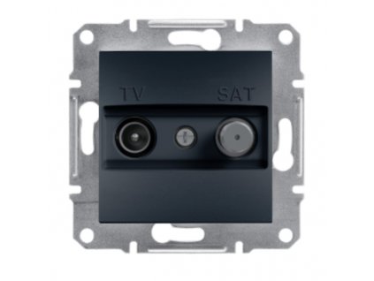 SCHNEIDER EPH3400171 ZÁSUVKA ANT. TV-SAT KONC.1dB ASFORA ANTRACIT