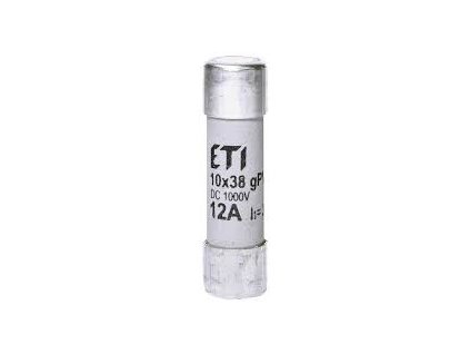 ETI 002625077 Poistka valcova CH10 gPV 12A 1000V DC 10x38