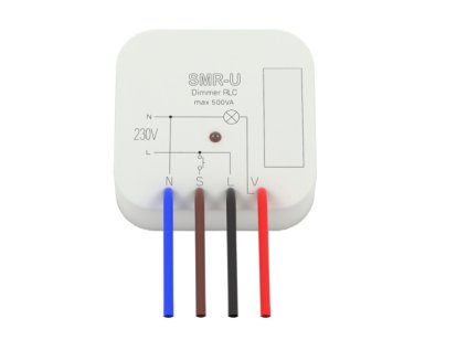 ELKO SMR-U/230 stmievač - inštalácia do krabice