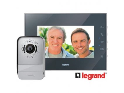 LE 369220 VIDEOKIT 7"" zrkadlovy cierny